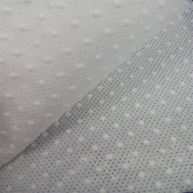 防滑PP与PVC点100％聚丙烯纺粘防滑无纺布