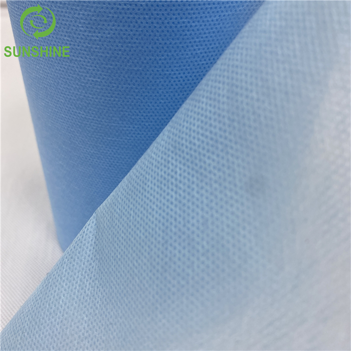 最优惠的价格 25gsm 白色和蓝色 17.5-19.5cm 100% PP 纺粘无纺布医用价格