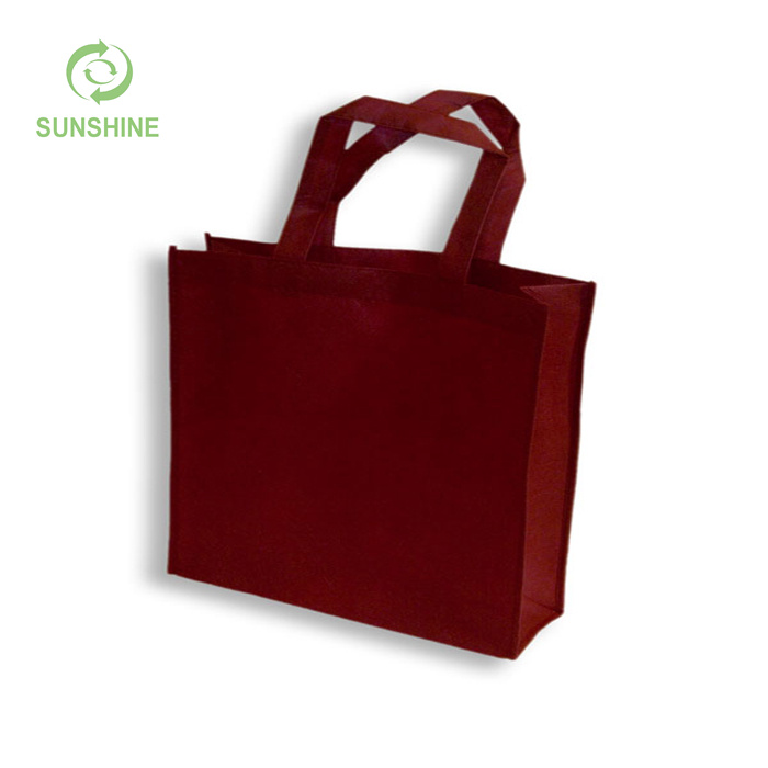 手提袋 Pp Sounbond 无纺布彩色手提袋，用于购物工厂